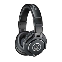 Audio-Technica ATH-M40X, Closed-back dynamic monitor headphones, detachable cables