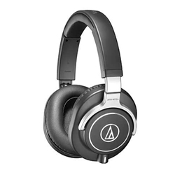 Audio-Technica ATH-M70X, Closed-back professional monitor headphones, detachable cables.
