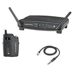 Audio-Technica ATW-1101/G, System 10 Digital Wireless System with guitar input cable, 2.4 GHz