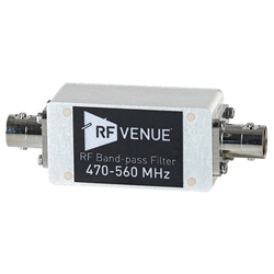 RF Venue BPF470T560, RF Venue band-pass filter (470-560 MHz)