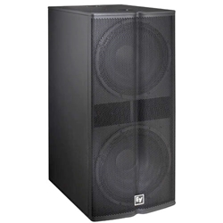 Electro-Voice TX2181, 1000 watts, dual 18-inch passive subwoofer