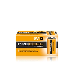 Duracell 9V12 12-pack, 9v Alkaline Battery