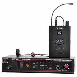 Galaxy Audio AS-950-4P2, 16 selectable channels, Frequency P2: 470-494 MHz