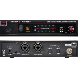 Galaxy Audio AS-950N, In-Ear System,16 Selectable channels, Frequency N: 518-542 MHz