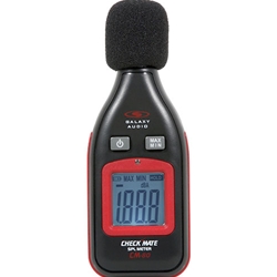 Galaxy Audio CM80, Palm sized SPL meter