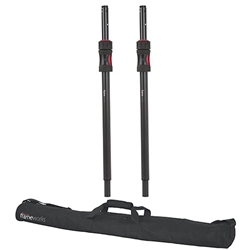 Gator Cases GFW-ID-SPKR-SPSET, Frameworks ID Speaker Sub Pole (2-Pack with Carry Bag)