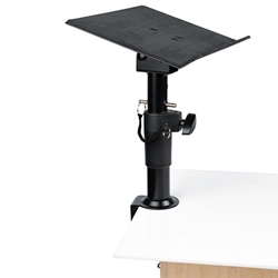 Gator Cases GFWLAPTOP2500, Clampable Universal Laptop Desktop Stand with Adjustable Height