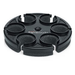Gator Cases GFW-MIC-6TRAY, Frameworks Multi Microphone Tray Designed To Hold 6 Mics