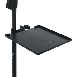 Gator Cases GFW-SHELF0909, Gator Frameworks small microphone stand clamp-on utility shelf