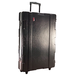 Gator Cases G-MIX 24X36, Molded PE Mixer or Equipment Case; 24" X 36" X 6.5"; w/ Wheels
