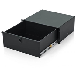 Gator Cases GRW-DRW4, Gator Rackworks Rack Drawer; 14.2" Deep; Lockable; 4U