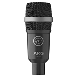 AKG D40, Dynamic instrument microphone designed for drums and percussions