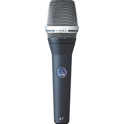 AKG D7, Reference dynamic vocal microphone, highest audio performance for stage and studio.