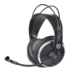 AKG HSC271, Prof. closed-back headsets headphones with condenser mic for broadcast