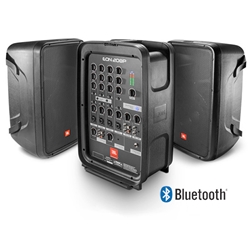 JBL EON208P, PA System with integrated 300 Watt powered mixer