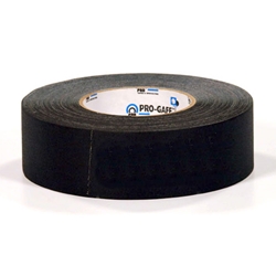 Gaff Tape PTS GT255BK Black Gaff Tape, 2 inch x 55 Yards