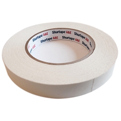 White Console Labeling Tape 1/2" X 60yd Paper Console Tape