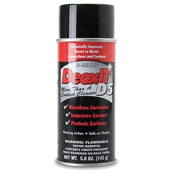 Hosa D5S-6, CAIG DeoxIT Contact Cleaner, 5% Spray, 5 oz