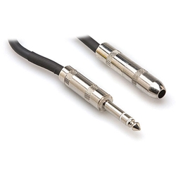 Hosa DOC-106, Insert Direct-out Adaptor, Serviceable 1/4 in TRS to 1/4 in TSF, 6 in