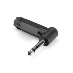 Hosa GPP-273, Right-angle Adaptor, 1/4 in TRS to Same