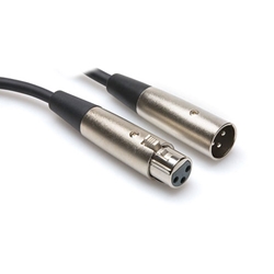 Hosa XLR-102, Balanced Interconnect, XLR3F to XLR3M, 2 ft