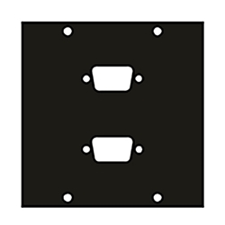 MAP 2DB9, DB9 MULTIPIN(2)PORT UCP