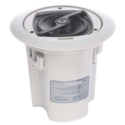 Atlas Sound FAP40T, 4" In Ceiling Speaker with 16-Watt 70/100V Transformer and Ported Enclosure