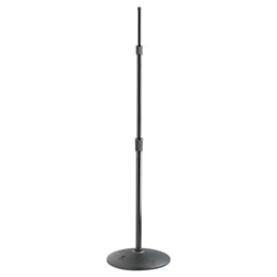 Atlas Sound MS43E, Fully Adjustable 3 Section Microphone Stand, Ebony