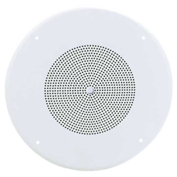Atlas Sound SD72WV, 8" Dual Cone In-Ceiling Speaker with 25V/70V 5-Watt Transformer
