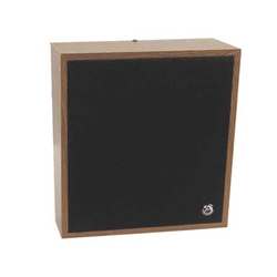 Atlas Sound WD417-72V, 8 inch Slant Wall Mount Speaker/Baffle Package 25/70.7V-4W xfmr w/ Volume Control