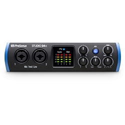 PreSonus Studio 24c, 2X2 USB-C / 24-bit/192kHz