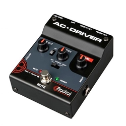 Radial AC Driver, Acoustic instrument preamp w/low cut and notch filter, built-in Radial DI