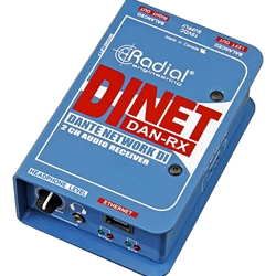 Radial DiNet Dan-RX, Dante network receiver