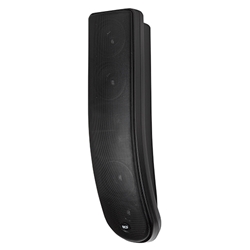 RCF MQ-100L-B, Passive 3-way Column Speaker, 16 ohm/70V, Black