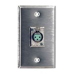 Rapco-Horizon SP-1DFS Single XLR Female Wall/Floor Plate
