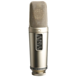 Rode Microphones NT2-A, Multi pattern 1" dual condenser microphone