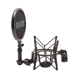 Rode Microphones SM6 Professional shock mount with pop shield.