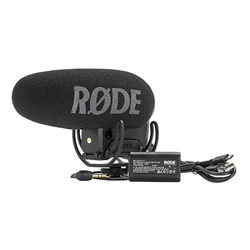 Rode Microphones VideoMic Pro+, with Rycote shockmount