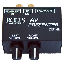 Rolls DB14b, AV Presenter Stereo Patch DI
