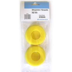 Sennheiser 019545 Yellow Earpads for HD 414 Headphones, 2 in pack