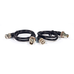 Sennheiser AM 2, 009912, BNC connecting cables for front-mounting two antennas on GA2 or GA3