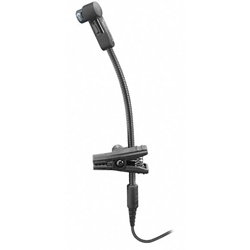 Sennheiser E 908 B-EW, 500204, Instrument microphone with evolution wireless stereo jack.