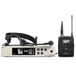 Sennheiser EW 100 G4-ME3-A, 509645, Wireless headmic set. frequency range: A (516 - 558 MHz)