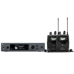 Sennheiser EW IEM G4-TWIN-A, 509614, Wireless stereo monitoring twin set.  frequency range:A (516 - 558 MHz)