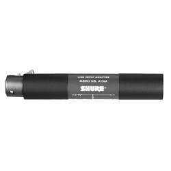 Shure A15LA, Line AdapterConverts Balanced Line Level Signals to Microphone Level (50dB Attenuation)