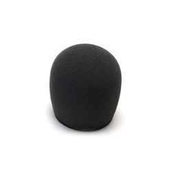 Shure A58WS-BLK, Black Foam Windscreen for All Shure Ball Type Microphones