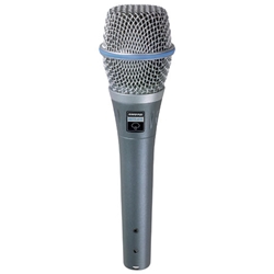 Shure BETA87A, Supercardioid Condenser, for Handheld Vocal Applications