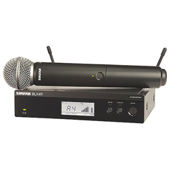 Shure BLX24R/SM58-H10, Vocal System