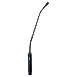 Shure MX418S/C, Cardioid-18" Gooseneck Condenser Microphone, Attached Preamp with XLR,