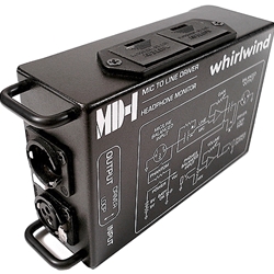 Whirlwind MD-1, Mic/line Driver Pre-amp